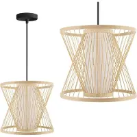 Toolight App1630-1Cp Hanglamp Beige 30X35X30Cm