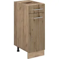Vicco Keukenonderkast R-Line Artisanaal eiken 30 cm zonder werkblad, Model 49144