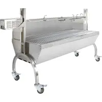 KuKoo Hog Roast Machine BBQ Spit Varken Rooster Rotisserie Roestvrij Staal Roostermotor