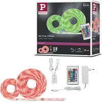 Paulmann SimPLED LED Strip 7,5 Meter RGB - Plug & Play Set - 26W - 12V - Wit - Metaal/Kunststof