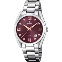 Festina Analoog horloge '- Watch Boyfriend - Quartz watch movement - Watch case width: 36.8 mm' bordeaux