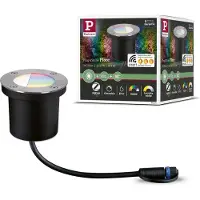 Paulmann Boden Einbauleuchte 94274 Verlichtingssysteem Plug&Shine ZigBee LED 3.6 W Warmwit Zilver
