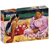 Enjoy Puzzle Paul Gauguin - Tahitiaanse vrouwen op het strand Puzzel (1000 stukjes)
