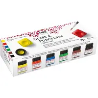 Creativ Company Kreul Glas- en Porseleinverf Classic Set 6x20 ml