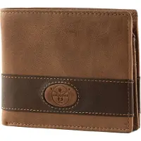Chiemsee Leren Portemonnee Leather Wallet Cognac Bruine