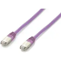 Equip 605650, patchkabel RJ45, S/FTP, Cat6A, 1,00 meter, paars, (SSTP)PIMF, HF