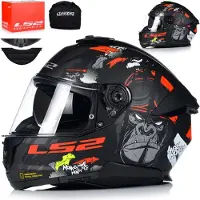 LS2 FF808 Stream II Angry Monkey Helm