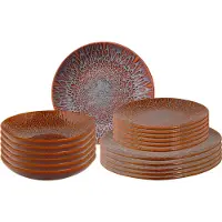 Palmer Magmatic Bordenset Magmatic 6-persoons 18-delig Bruin