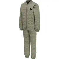 Hummel Joggingpak 'Sobi' greige / zwart / wit