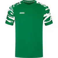 Jako Functioneel shirt grasgroen / wit