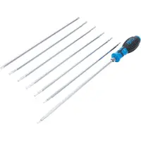 Bgs Schroevendraaierset met verwisselbare bladen T-profiel Torx met gat 8 st. (T-profiel)