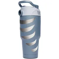 Breeze Blast Breeze blast, persoonlijke lucht koeler aangedreven door ijs – aircooler, mini airco - Grijs