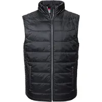 Russell athletic Russell Heren Nano Gewatteerde Bodywarmer (Zwart)