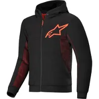 Alpinestars Chrome Air Sport Motorfiets hoodie met rits