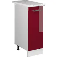 Vicco R-Line Apotheekkast – 30 cm, WB Marmer Rode hoogglans