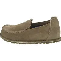 Birkenstock Heren Leren schoenen Utti (Regular Fit) bruin (45), Leer, Plat, Geen, Casual 1027494