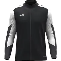 Jako Dynamic Polyester Trainingsjack Zwart Wit Grijs