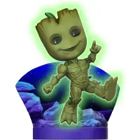 The Loyal Subjects Marvel Superama Mini Diorama Groot Glow-in-the-Dark SDCC Exclusive 10 cm