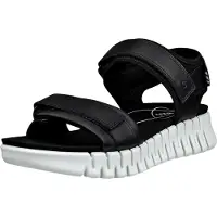 Ecco Sandalen met riem zwart