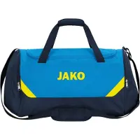 Jako Iconic Sporttas S Blauw - Geel - Donkerblauw