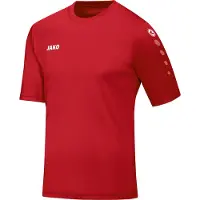 Jako Team SS Shirt Senior Rood 3XL