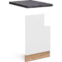 Vicco Fame-Line Frontpaneel – 45 cm, WB Antraciet Wit Hoogglans