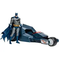 Mcfarlane Toys DC Multiversum Voertuig Bat-Raptor met Batman (De Batman die lacht) (Goud label)