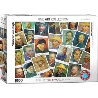 Eurographics Van Gogh Selfies Puzzel (1000 stukjes)