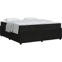 vidaXL Bedframe Zwart 180 x 200 cm Stof