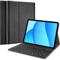 Cazy tablet Hoes met Toetsenbord geschikt voor Oppo Pad SE - QWERTZ Bluetooth Keyboard Case - Zwart