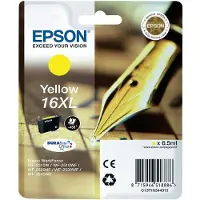 Epson 16XL (C13T16344012) Inktcartridge Geel Hoge capaciteit