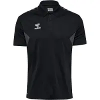 Hummel Authentic Functional Short Sleeve Polo Zwart 2XL Man