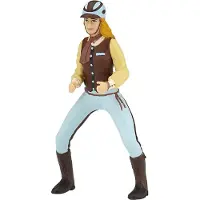Papo Ruiterfiguur - - - Model 52009 - Blauw - Paardrijfiguur - Kinderen vanaf 3 jaar - Unisex - 1 stuk - PVC