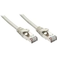 Lindy 48349 RJ45 Netwerkkabel, patchkabel CAT 5e F/UTP 20.00 m Grijs Snagless 1 stuk(s)