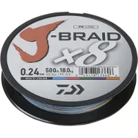 Daiwa J-braid 8 Gevlochten Vislijn 300 M