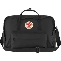 Fjällräven Weekendtas 'Kanken' rood / zwart / wit
