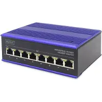 Digitus DN-651119 netwerk-switch Unmanaged L2 Gigabit Ethernet (10/100/1000) Zwart, Blauw