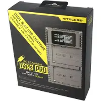 Nitecore USN3 Pro Dubbel Lader voor Sony NP-F Serie