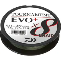 Daiwa Tournament Evo Plus Gevlochten Vislijn 135 M