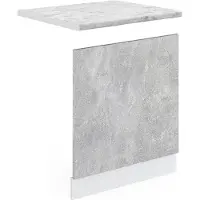 Vicco Frontpaneel R-Line Beton 60 cm , WB Marmer, Model 30258