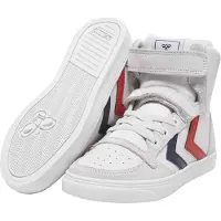 Hummel Sneakers 'Slimmer Stadil' navy / rood / wit / offwhite