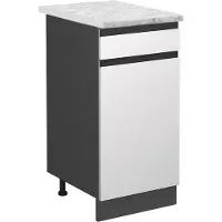 Vicco R-Line Keukenonderkast – 40 cm WB Marmer Wit