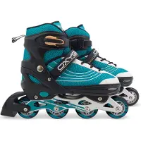 Skids Control Oxygen Inline Skates Semi-softboot Verstelbaar Petrol Maat 42-45