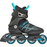 K2 Rolschaatsen - F.I.T. 80 Boa - Blauw/Zwart - Skeelers - - 40 - Rolschaatsen