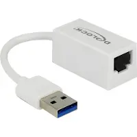 DeLOCK USB 2.0 Adapter [1x USB-A-stekker - 1x RJ45-bus] 65905 12.7 cm Met LED