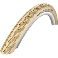 Schwalbe Buitenband Delta Cruiser Plus 28x1,40 (37-622) HS431 Active PunctureGuard, stalen karkas, crème kleur, reflecterend, artikelnummer 11159007
