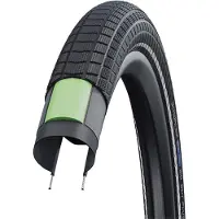Schwalbe Buitenband Big Ben Plus 24x2,15 (55-507) HS439, Performance, GreenGuard, DD (Double Density), draadband, zwart, reflecterend, artikelnummer 11101340