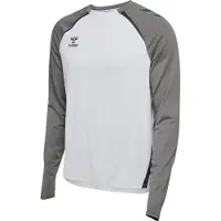 Hummel Sportsweatshirt 'Lead 2.0' grijs / zwart / wit