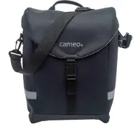 New Looxs Cameo Sports Enkele Fietstas - Pakaftas - Met schouderband - 14 liter - Zwart - Geschikt voor Electrische Fietsen