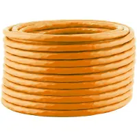 S-Impuls S/FTP CAT7 10 Gigabit 1000 MHz netwerkkabel met vaste aders - AWG23 - LSZH / oranje - 50 meter